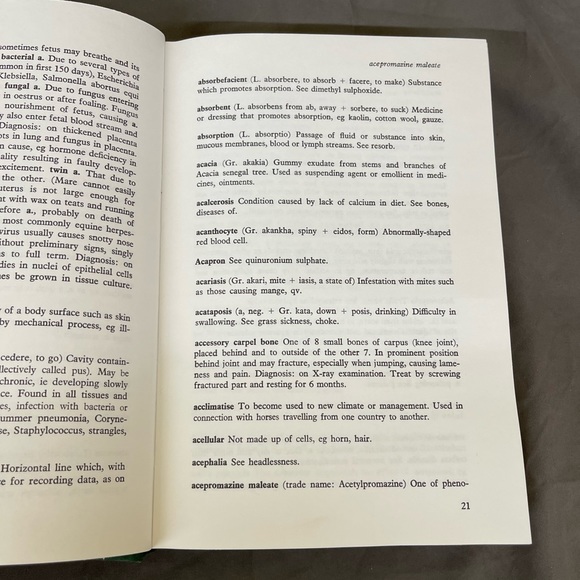 The Horse’s Health From A to Z An Equine Veterinary Dictionary 1978 - Picture 7 of 16